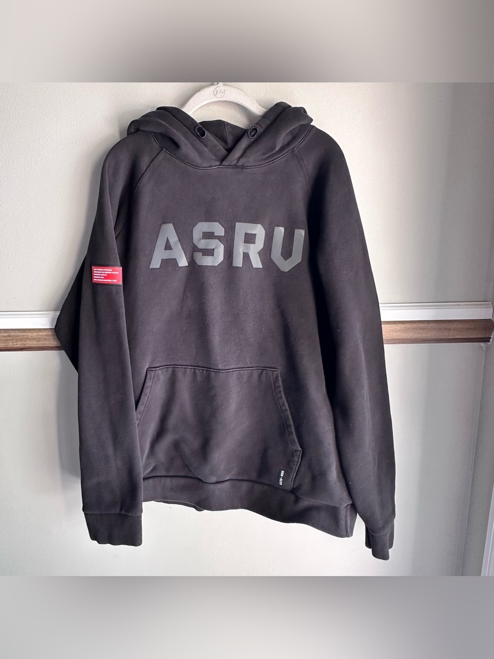 ASRV Technical Sportswear Workout Hoodie Heavyweight Black DSG 0173​